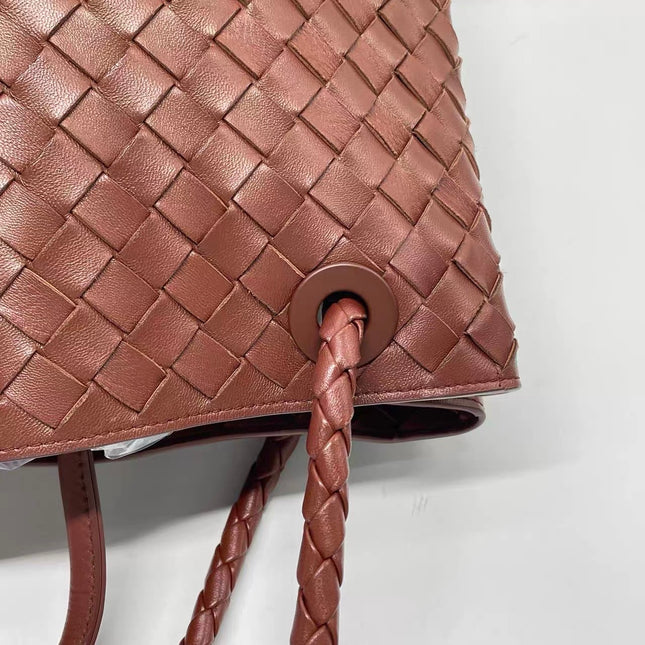 Bottega Veneta Andiamo Large Milk Chocolate Brown Handbag