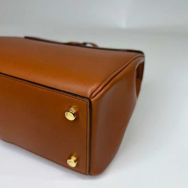 Celine 16 Bag Small Caramel Natural Tan Smooth Calfskin Leather