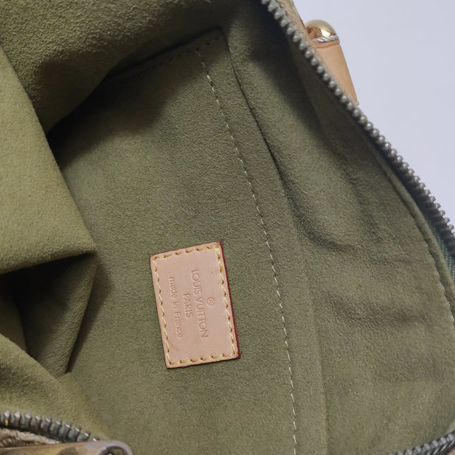 Louis Vuitton Green Denim Neo Speedy Boston Bag