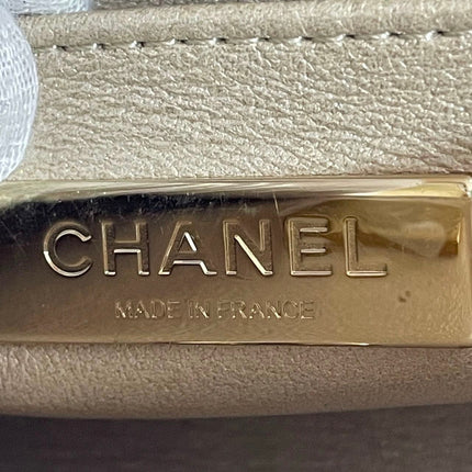 Chanel Classic Flap Mini Square Star Purse Gold Patent Calfskin Leather Mirror Glaze