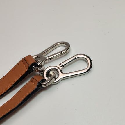 Loewe Puzzle Small Black White Brown Stripes Crossbody Bag