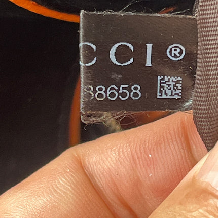 Sac Gucci Jackie 1961 en Suédine Noir, Taille Moyenne