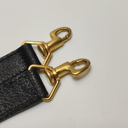 Gucci Bamboo 1947 Top Handle Bag Leather Medium Black