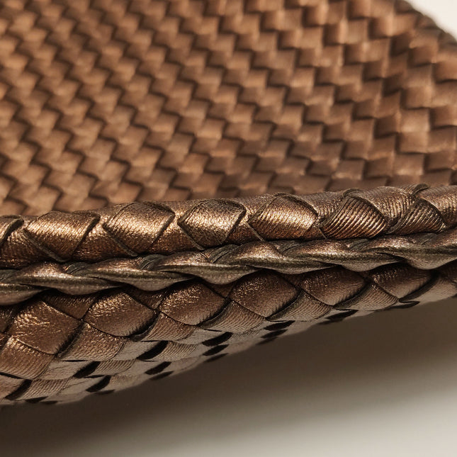 Bottega Veneta Veneta Hobo Metallic Copper Leather Large 47cm