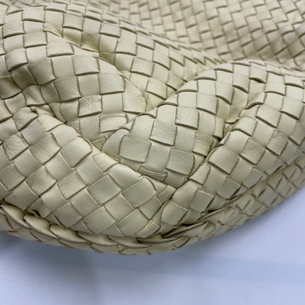 Bottega Veneta Belly Hobo Intrecciato Pale Yellow Large 50cm