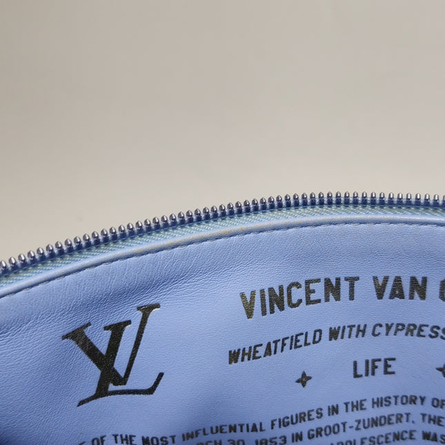 Louis Vuitton x Jeff Koons Speedy 30 Van Gogh Top Handle Bag