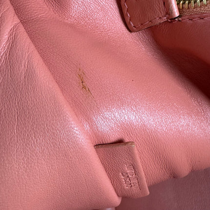 Loewe Amazona Medium 36 Light Coral Leather With Strap Goat Animal Lock