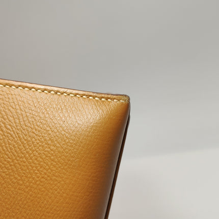 Hermes Kelly 28 Sellier Brown Gold Epsom Leather Gold Hardware 1985