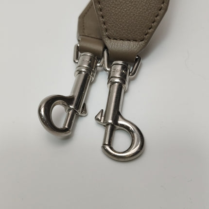 CELINE Romy Large Grey Calfskin Leather Shoulder Bag