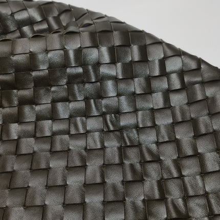 Bottega Veneta Hop Large Leather Dark Olive Green Hobo Bag