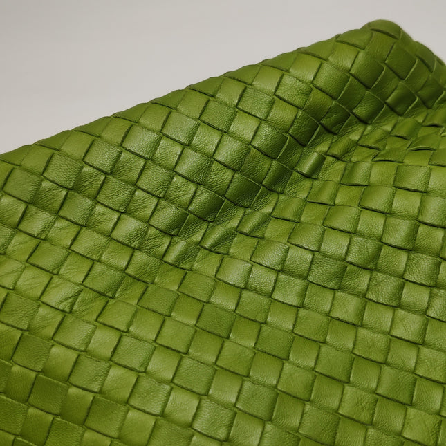 Bottega Veneta Garda Avocado Green Intrecciato Nappa Leather Large 33cm