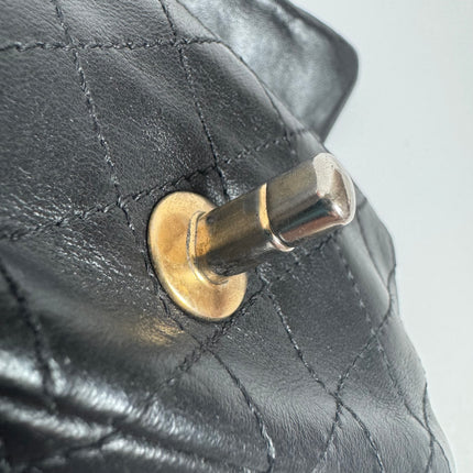 Chanel Classic Flap Super Mini Valentine's Special Black Lambskin Nautical Charms