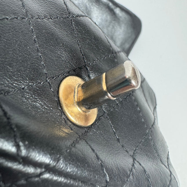 Chanel Classic Flap Super Mini Valentine's Special Black Lambskin Nautical Charms