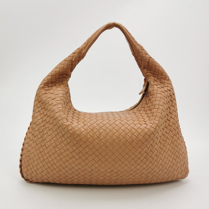 Bottega Veneta Veneta Hobo Beige Almond Brown 47cm