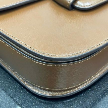 Sold Gucci 1955 Horsebit Shoulder Bag Caramel Brown Small Leather