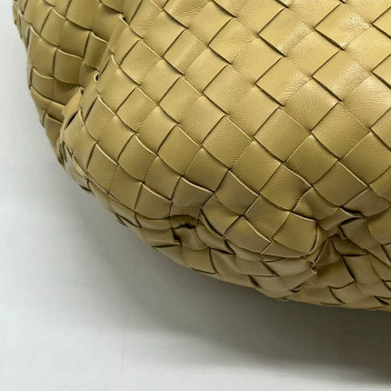 Bottega Veneta Jodie Maxi Lambskin Leather Beige Oats 70cm