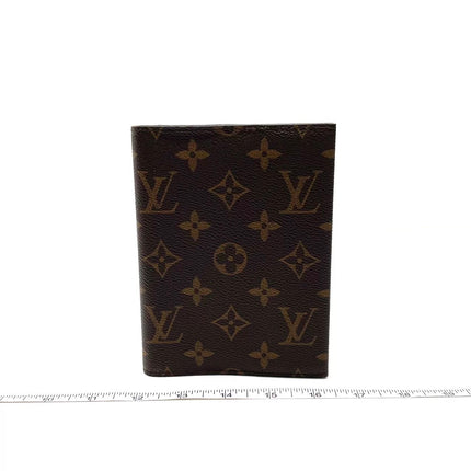 Louis Vuitton Agenda and Passport Cover Brown Monogram