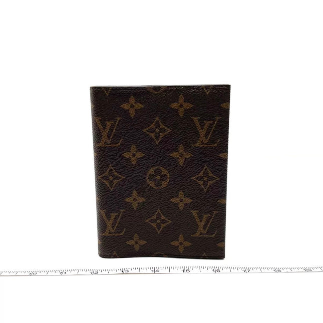 Louis Vuitton Agenda and Passport Cover Brown Monogram