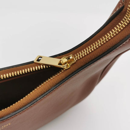 Sold Celine Ava Hobo Natural Tan Brown Leather Shoulder Bag