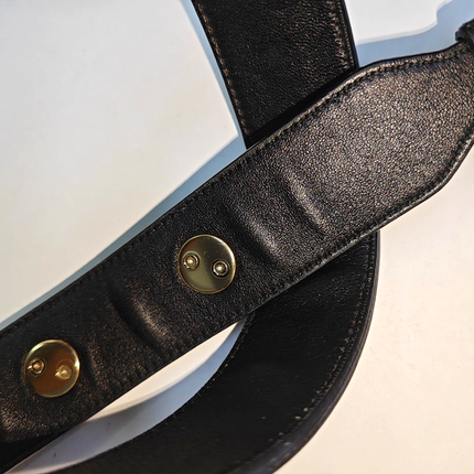 Lady Dior Small My Abcdior Black Lambskin Leather