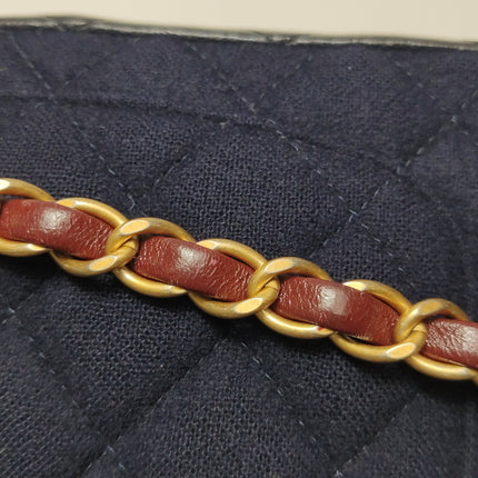 Chanel Classic Flap Mini Métiers d'Art Paris-Hamburg 2018 Wool Nautical Charms