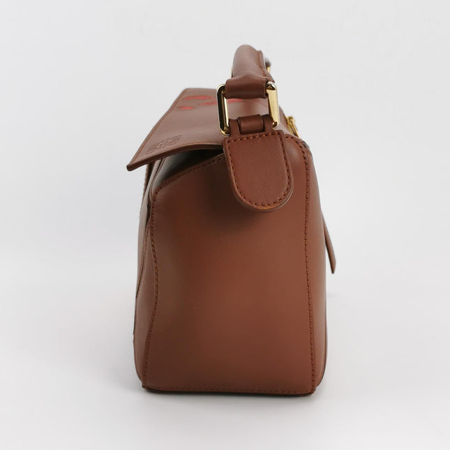 Loewe x Howl's Moving Castle Studio Ghibli Puzzle Calcifer Small Tan Caramel