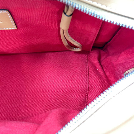 Loewe Anagram Love Logo Shopper Tote Camel Beige Medium 33cm