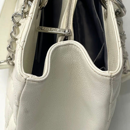 Sac cabas Chanel GST Grand Shopping en cuir caviar couleur camel, PM, 2006-2008