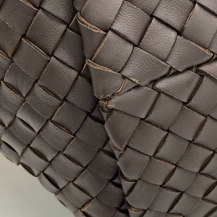 Bottega Veneta Cabat Tote Intreccio Leather Multicolor Brown Burgundy Beige 42cm