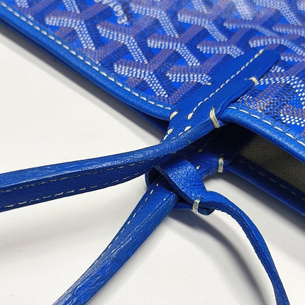 Goyard Saint Louis PM Tote Medium Blue