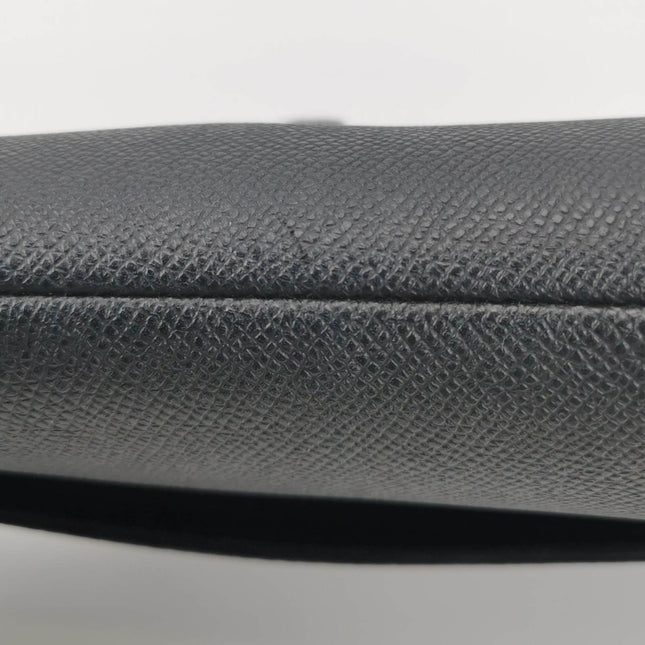 Sold Dior Saddle Black Medium Grained Leather Handbag