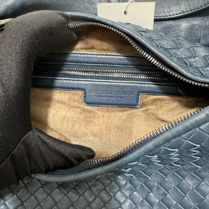 Bottega Veneta Belly Hobo Intrecciato Navy Large 47cm