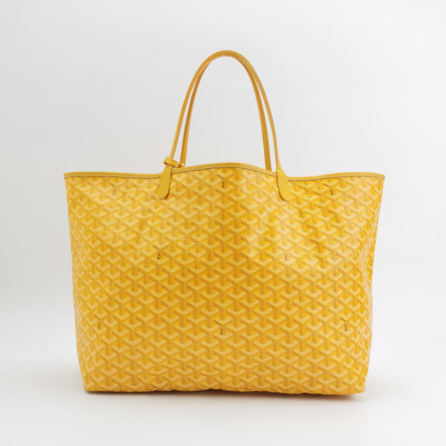 Goyard Saint Louis GM Large Tote Yellow 2017