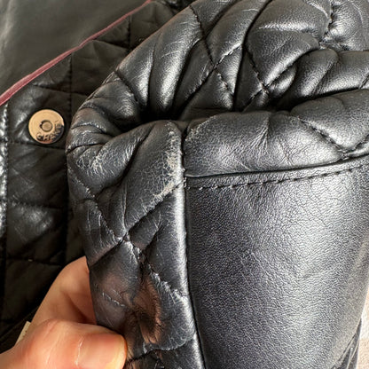 Chanel Coco Cocoon Flap Backpack Lambskin Leather Diamond Quilted Black, 2009-2010