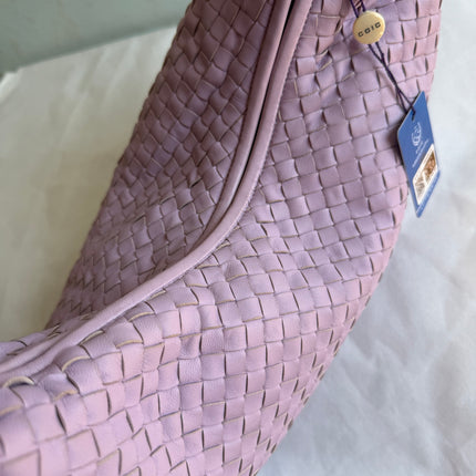 Bottega Veneta Hobo Bag Lambskin leather Lilac Purple Large 47cm