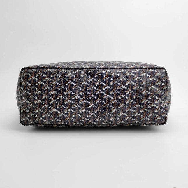 Sold Goyard Saint Louis PM Tote Medium Navy