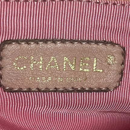 Chanel Cerf Executive Medium Pink Leather Handbag 35cm