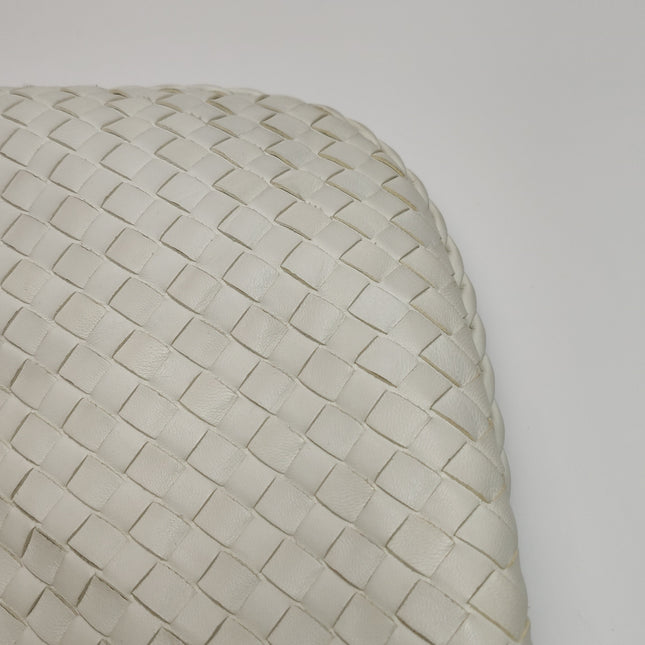 Bottega Veneta Hobo Bag Lambskin leather Milk White 48cm