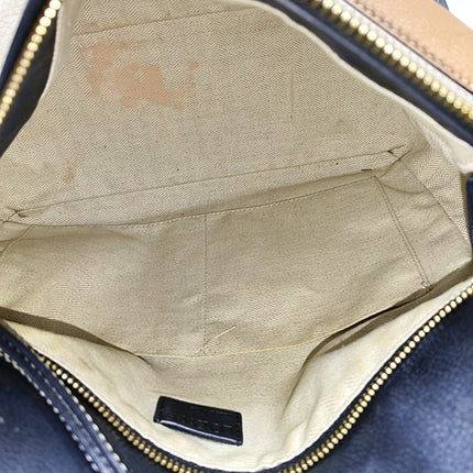 Loewe Puzzle Medium Tricolor Black Yellow Calfskin leather bag