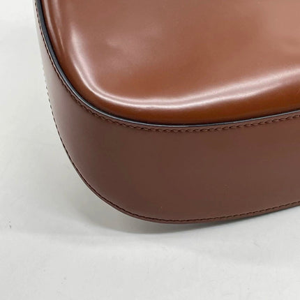 Prada Cleo Caramel Brown Leather Shoulder Bag