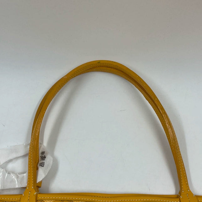 Sold Goyard Saint Louis Tote 2014 PM Medium Yellow