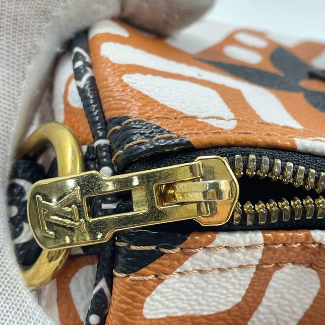 Louis Vuitton Monogram Giant Crafty Speedy 25