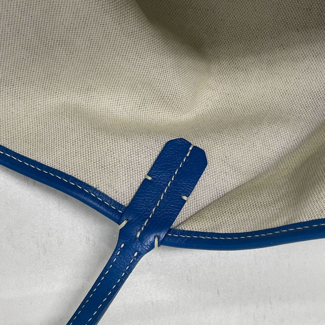 Sold Goyard Saint Louis PM Tote Medium Blue