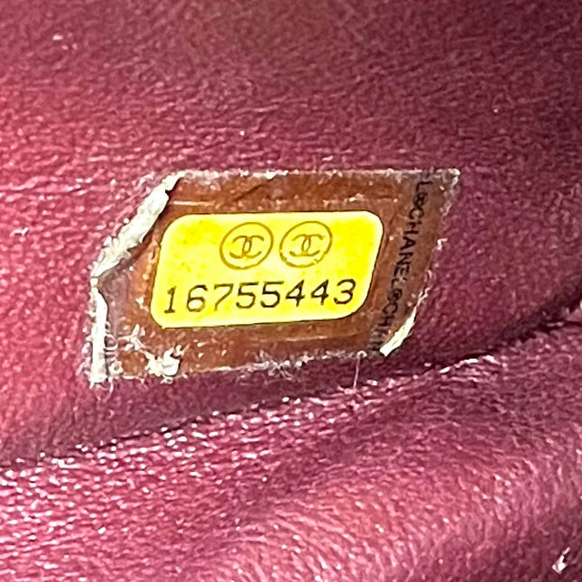 Chanel Classic Flap Maxi 2012 Black Caviar Leather Double Flap with Gold Hardware