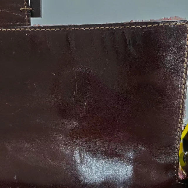 Sold Fendi Baguette Pink Sequins