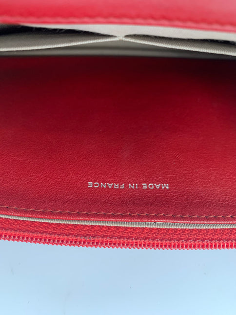 Sold Chanel Wallet On Chains WOC Timeless/ Classic Red Patent Leather