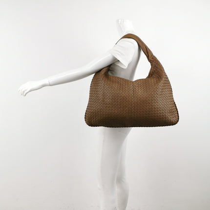 Bottega Veneta Veneta Hobo Maxi Milk Chocolate Brown Leather 52cm