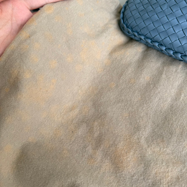 Bottega Veneta Veneta Hobo Misty Blue Intrecciato Leather Bag Medium 45cm