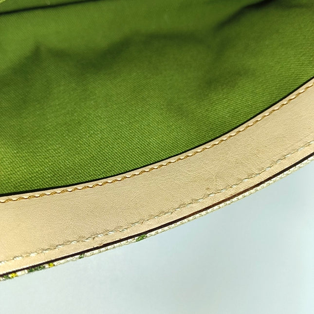 Gucci Horsebit 1955 Small Chain Bag Limited Edition Floral Print Canvas