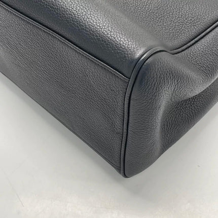 Celine Soft 16 Bag Medium Black Grained Calfskin Leather